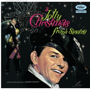 Frank Sinatra&apos;s 1957 holiday classic, A Jolly Christmas from Frank Sinatra, will be released Friday, November 26 as a limited edition, 180-gram vinyl LP with faithfully replicated original album art. Newly remastered at Capitol Mastering from the original analogue master tapes, the deluxe vinyl reissue will be available exclusively at Record Store Day-participating independent music retailers across the U.S. www.sinatra.com. (PRNewsFoto/Capitol/EMI)